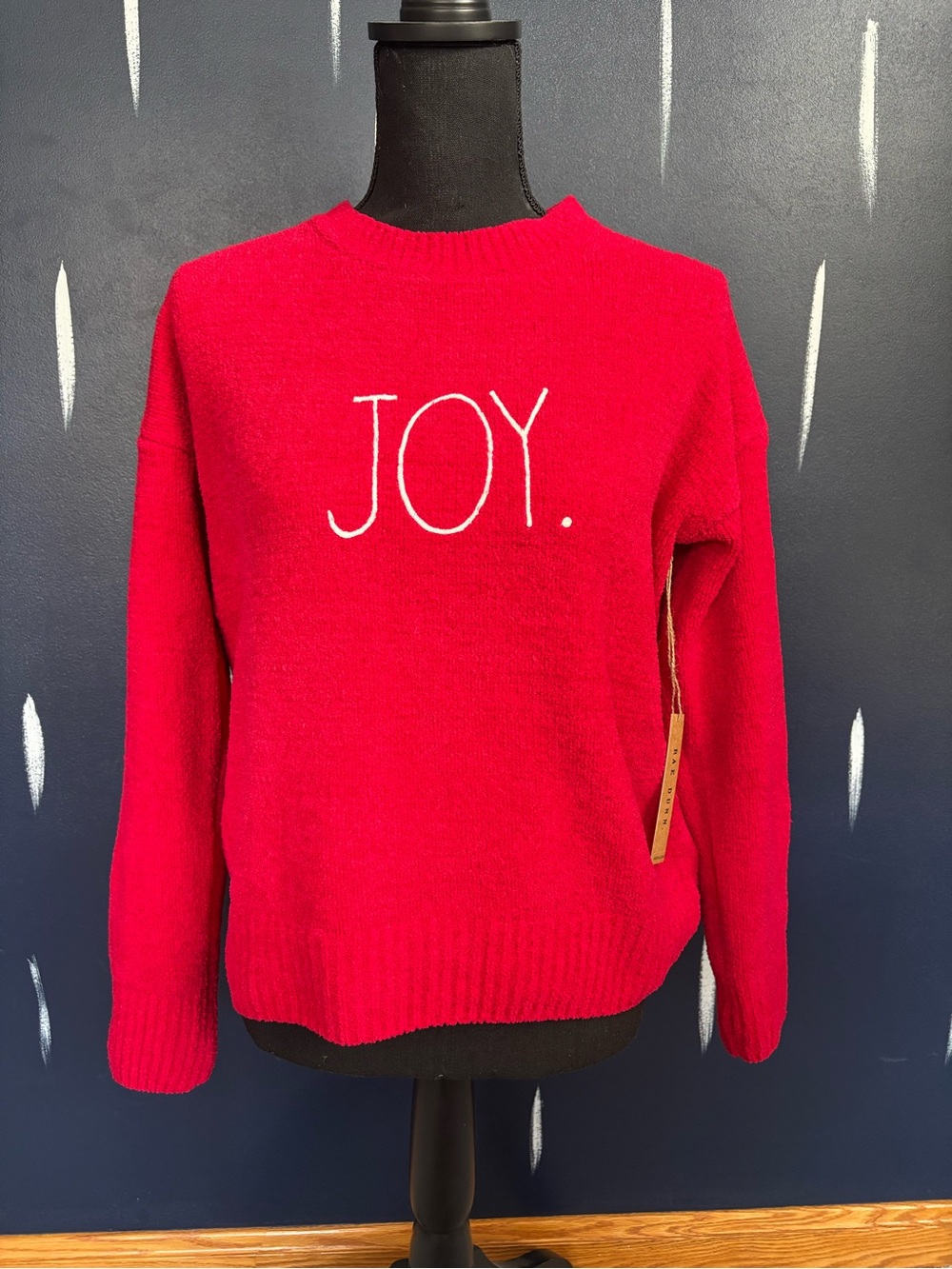 New Rae Dunn Joy Holiday Christmas Sweater